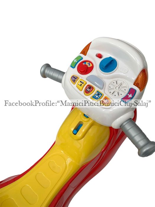 Motocicleta interactiva 3 in 1 de la VTech (in limba engleza)