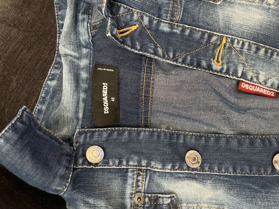 Dsquared  оригинална дънкова рокля 40