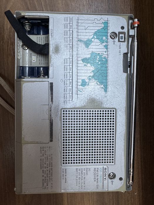 Aparat Radio Portabil Vintage Sony ICF-7600D