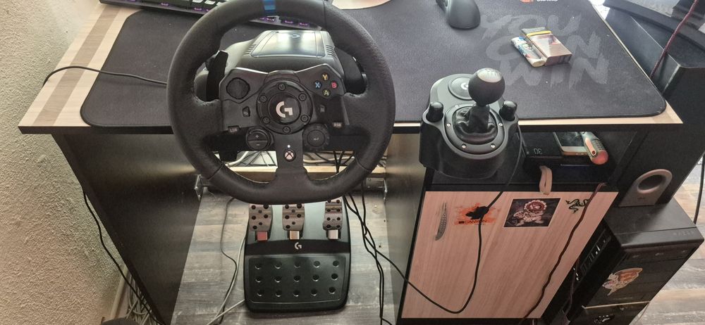 Logitech g923 + shifter