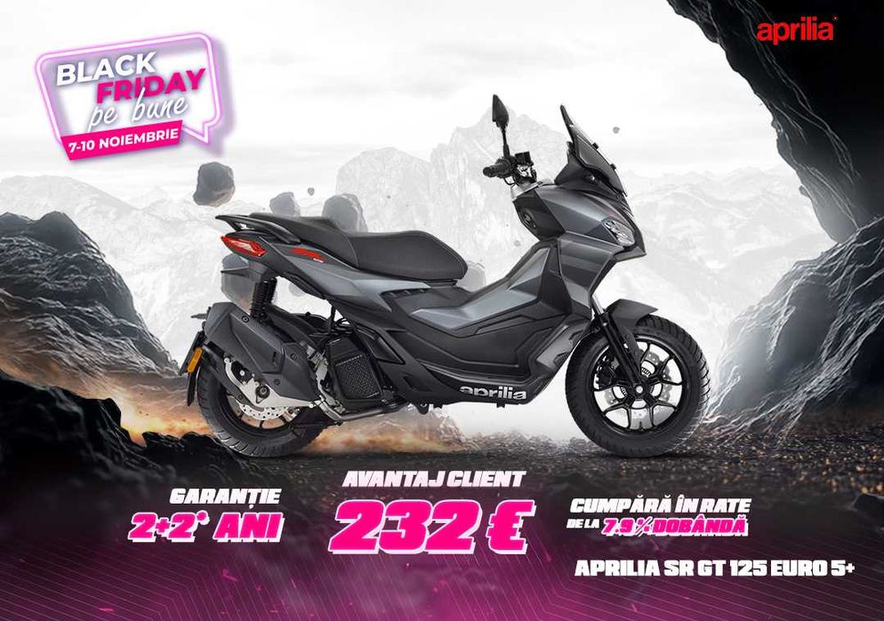 Scuter Aprilia SR GT 125 Euro 5+