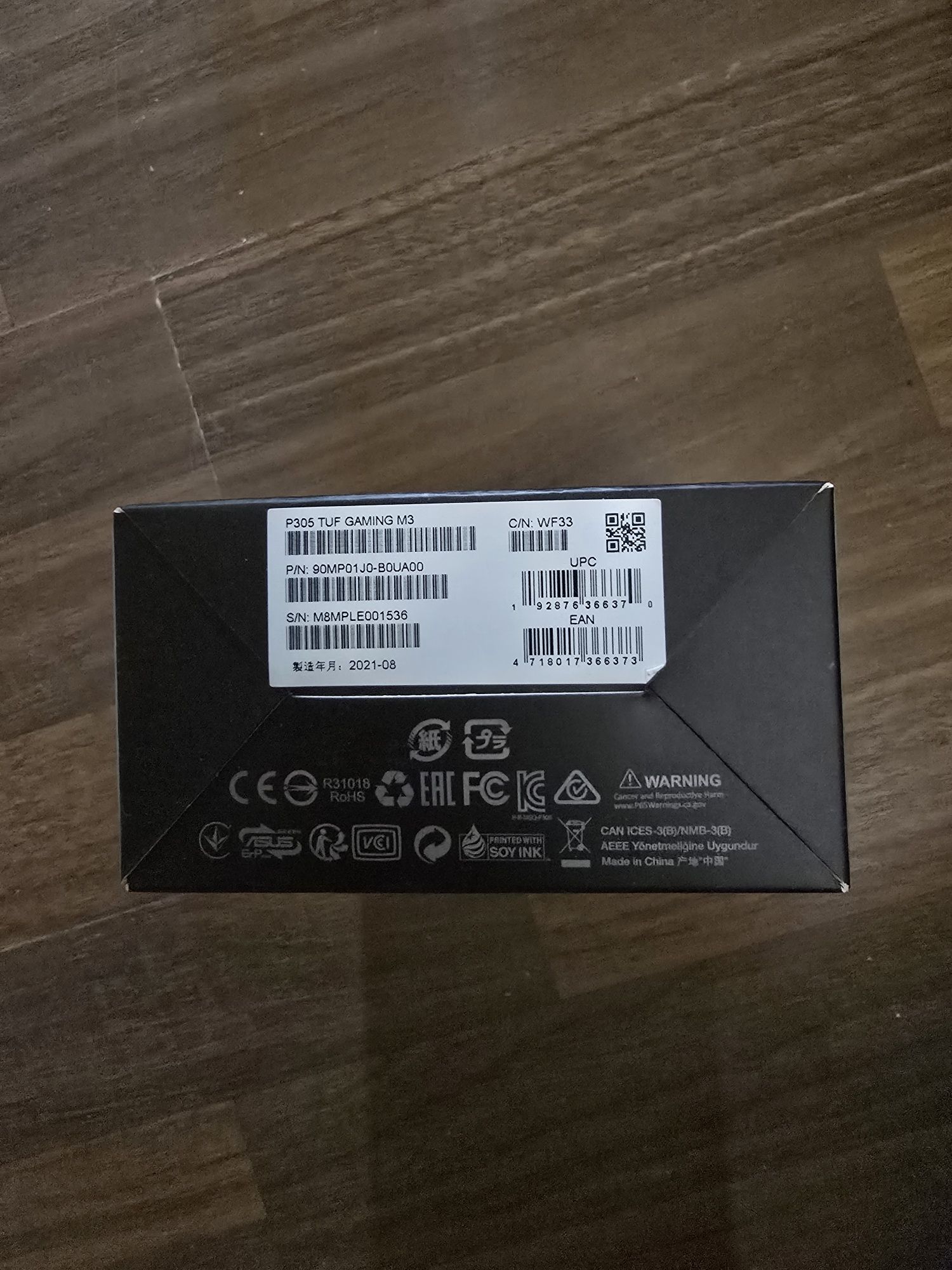 Mouse Gaming Asus TUF Gaming M3