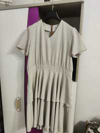 Rochie De Ocazie Crem Marimea L !