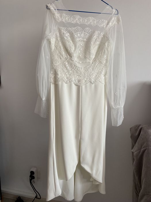 Vând rochie de mireasă design Haute Couture made by Ștefania Caragea