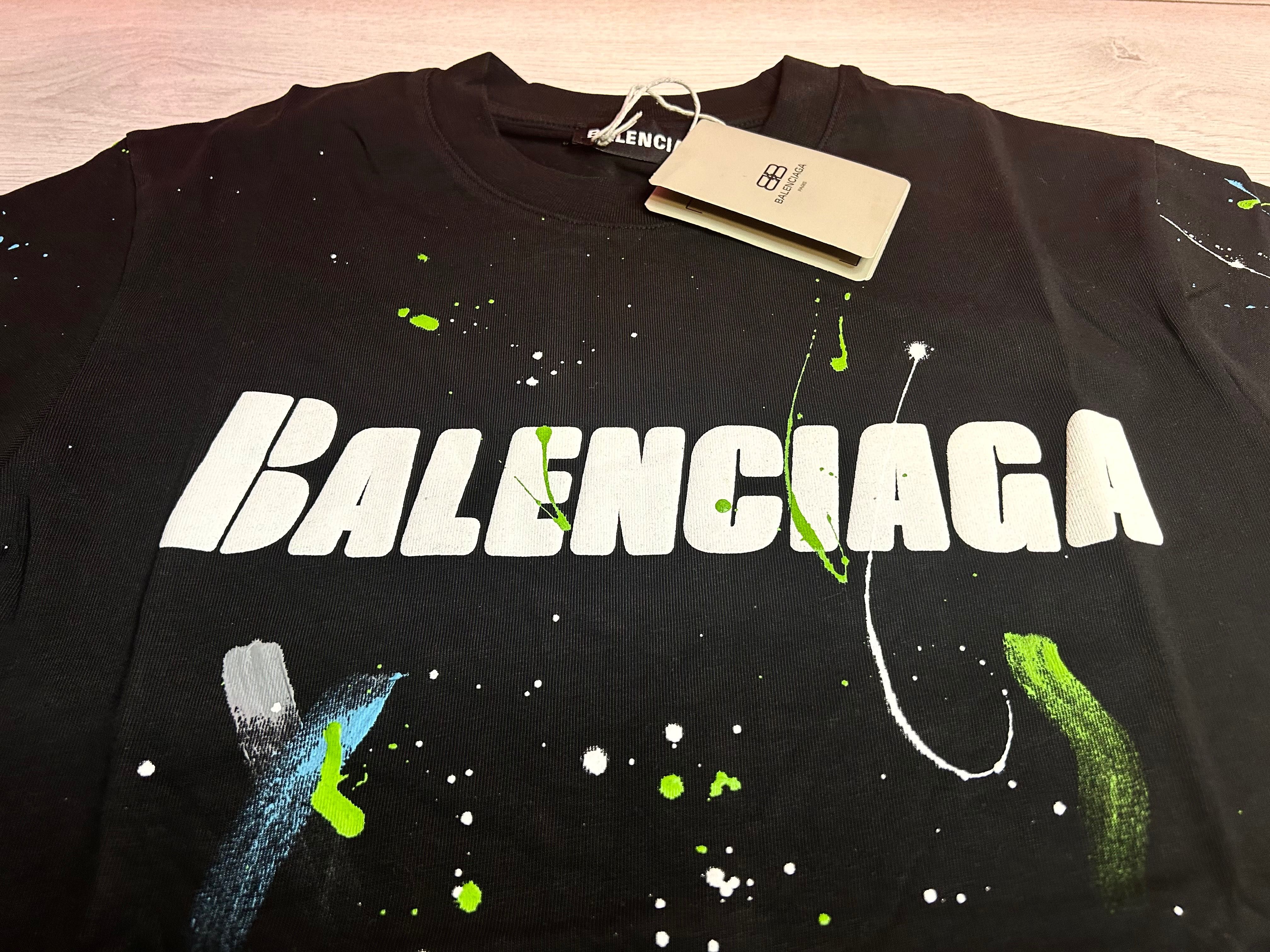 Tricou Balenciaga multicolor New collection 2025