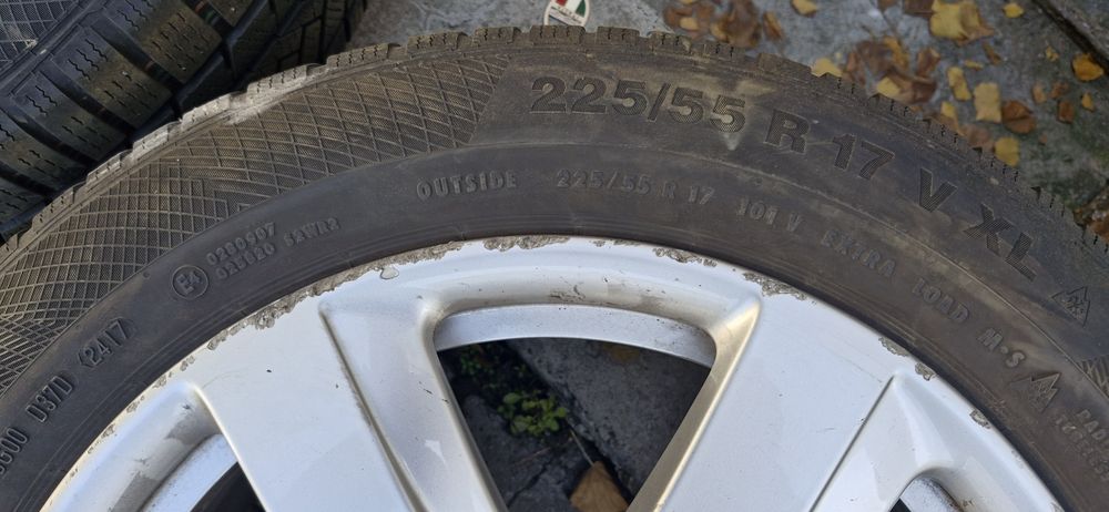 Джанти със зимни гуми 17