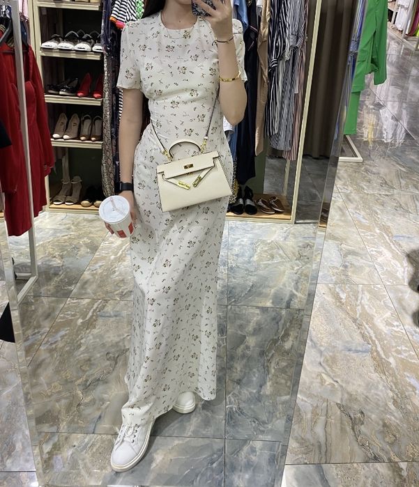 Цветочное платье