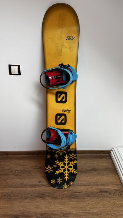 Placa snowboard K2, 144 cm.