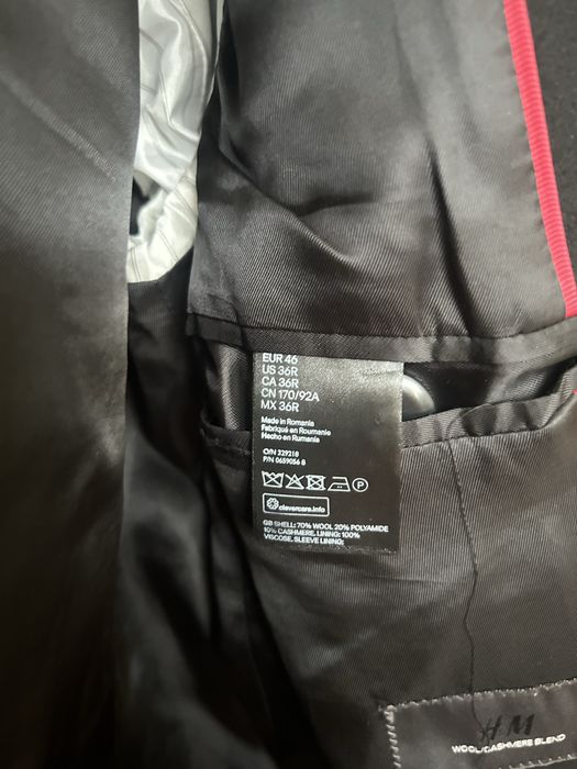 Стилно мъжко палто H&M, размер S