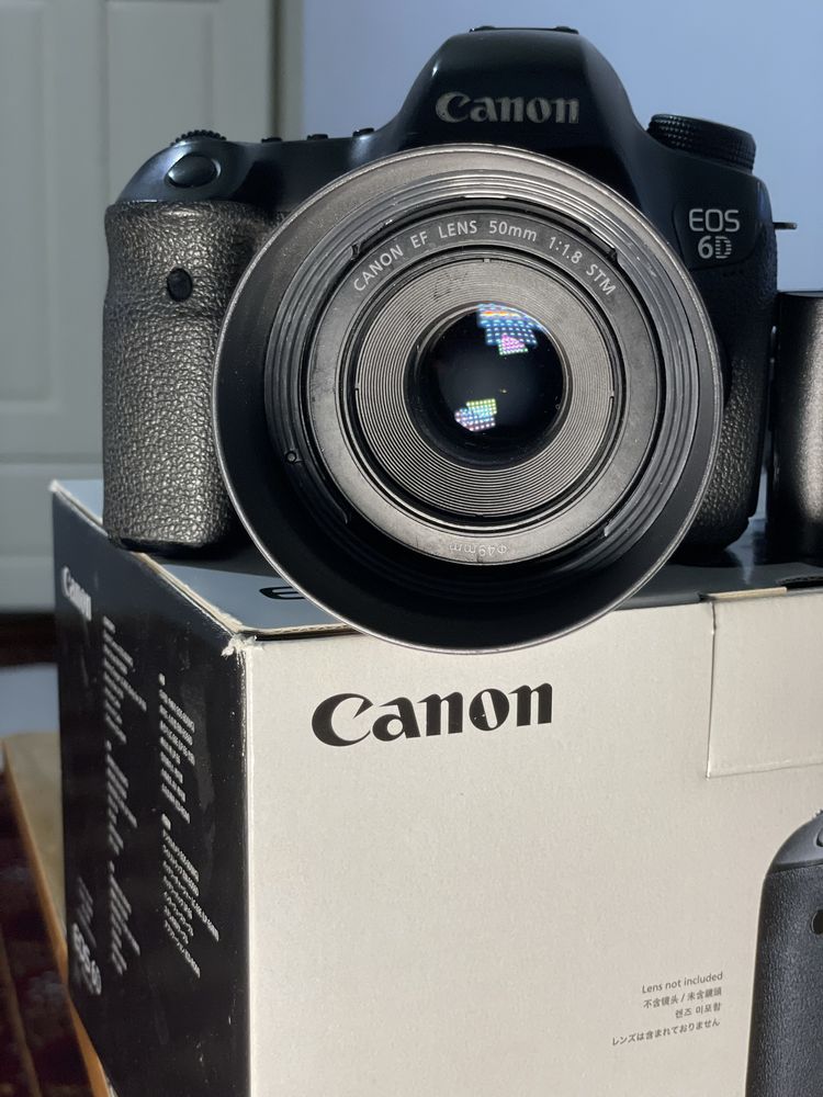 Canon eos 6D + canon 50mm 1.8 stm obektiv