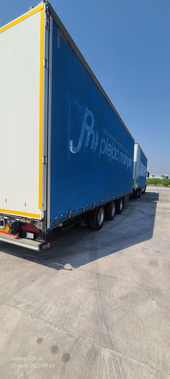 VOLVO FH EURO 5 паравоз + прицеп сотилади