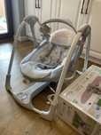 Leagan portabil bebelusi Ingenuity convertme swing 2 seat
