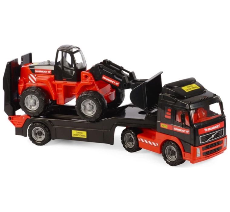 Комплект превозни средства Polesie Mammoet Volvo 56733