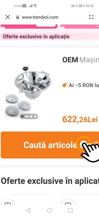 Aparat de pisat rosii