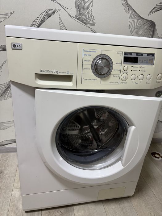 Продам стиральную машинку LG б/у в хорошем состояний