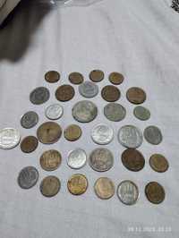 Срочно продам коллекцию монет копейка тийн старая монета тенгеге
