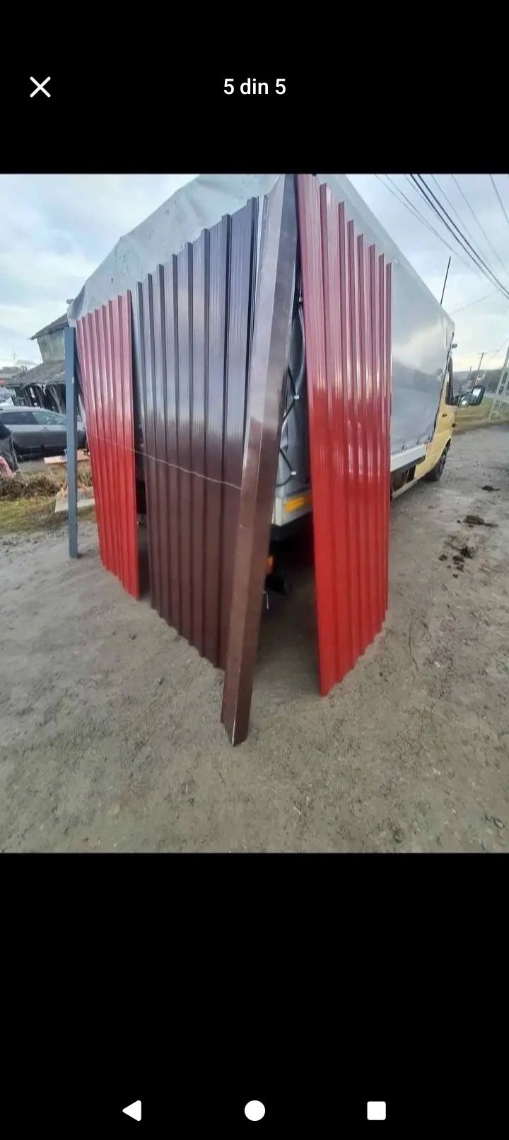 Tablă cutată de vnzare prețuri mici transport gratuit