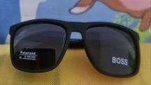 Ochelari de soare Boss, lentila neagra polarizata