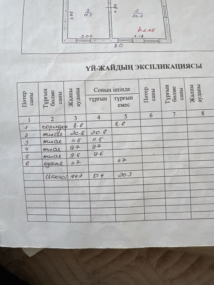 Продается дом из 6 комнат
