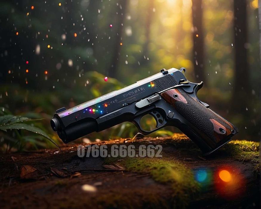 Colt aer comprimat(CO2)- Pistol Gen Arma Reala Metal Copie ARMA GLONT