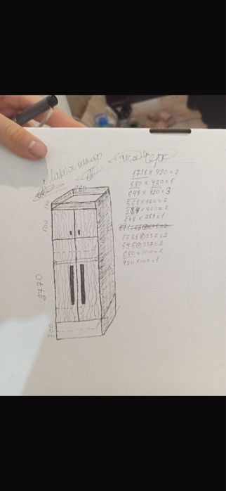 Шкаф собственной сборки