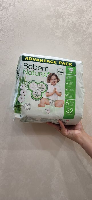 Подгузники 6 extra large