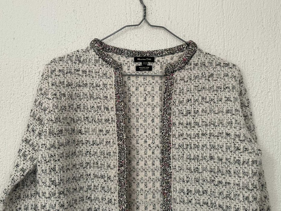 Блейзър от вълнена смес Massimo Dutti