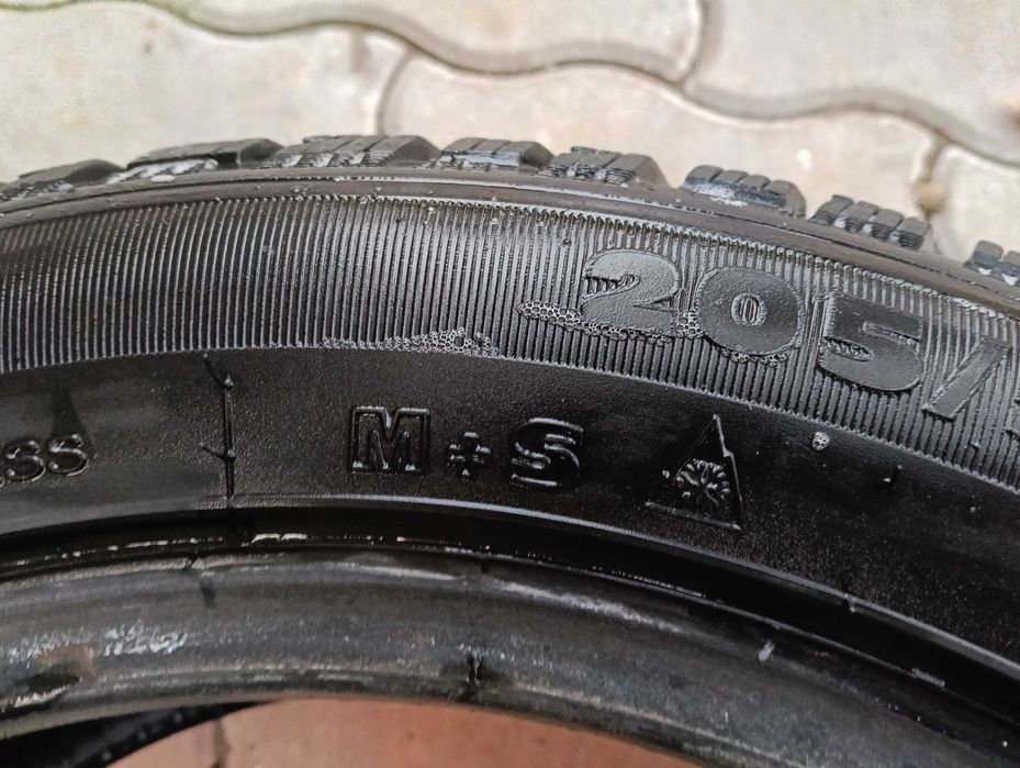 Две Зимни Гуми 205/55/16 - 7 мм грайфер - Kormoran  - 91 H - ДОТ 20 г