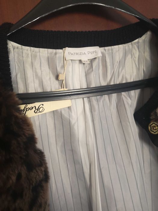 Vând haina eleganta imitație leopard