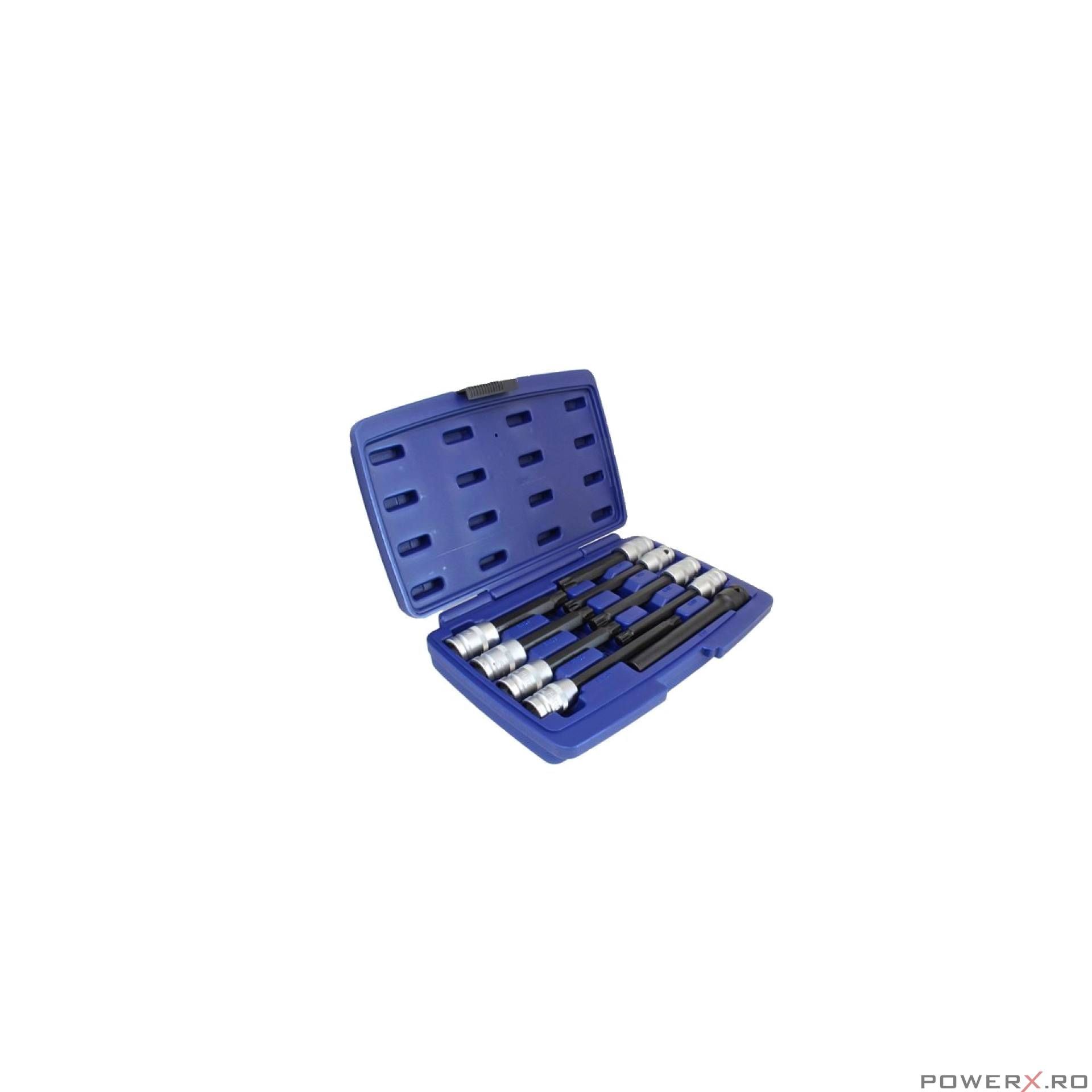 Set chei biti pentru chiulasa, 1/2" 9 piese, Asta