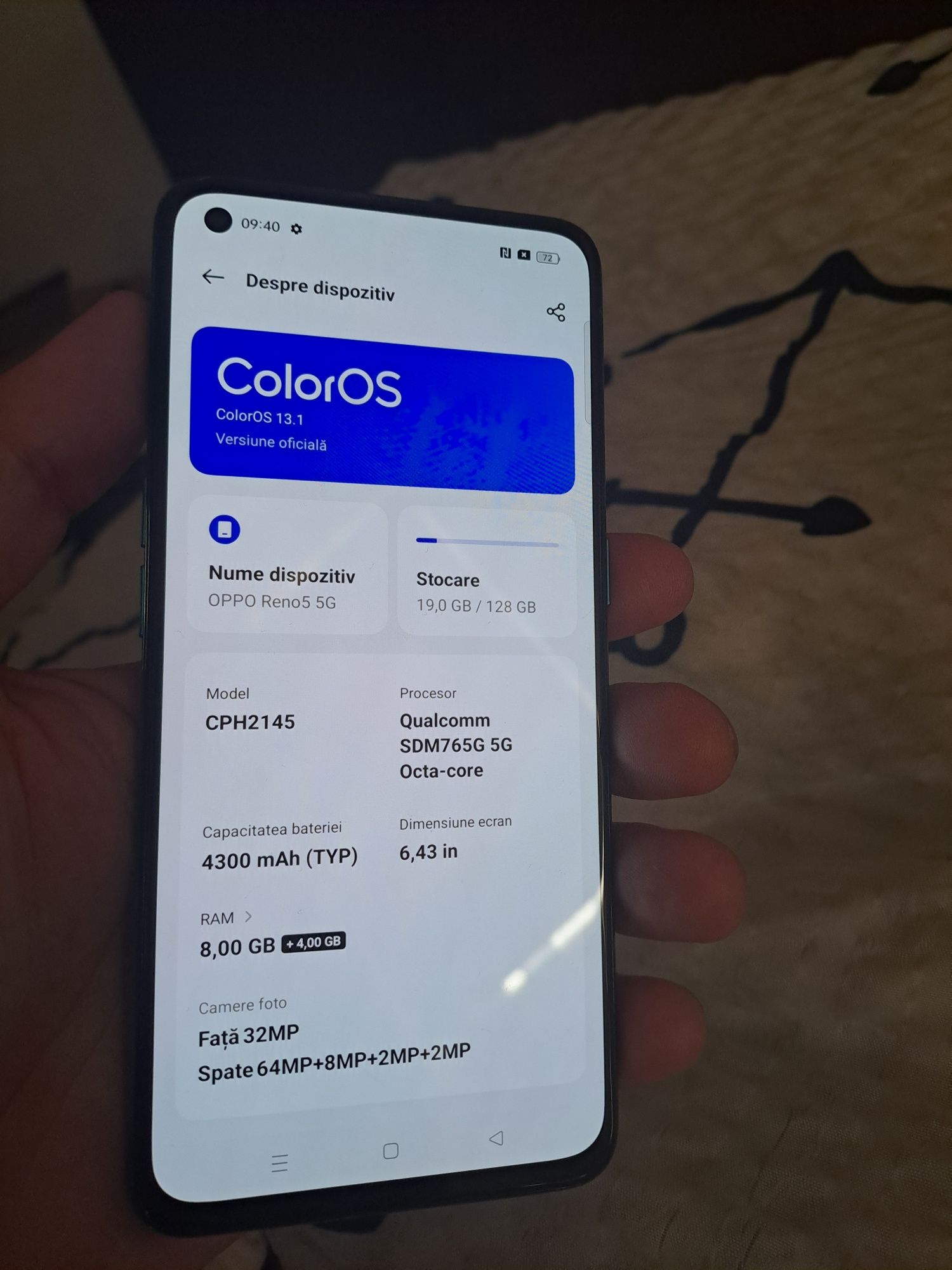 Vand OPPO Reno5 5G
