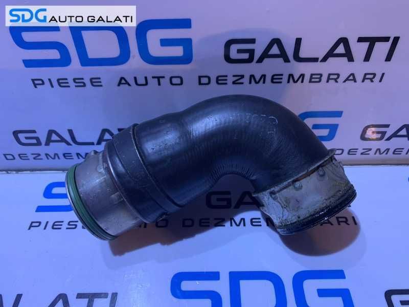 Furtun Presiune Aer Radiator Intercooler Turbo Turbina Turbosuflanta Skoda Superb 2 1.9 TDI BXE 2004 - 2013 Cod 1T0145790B [D0132]