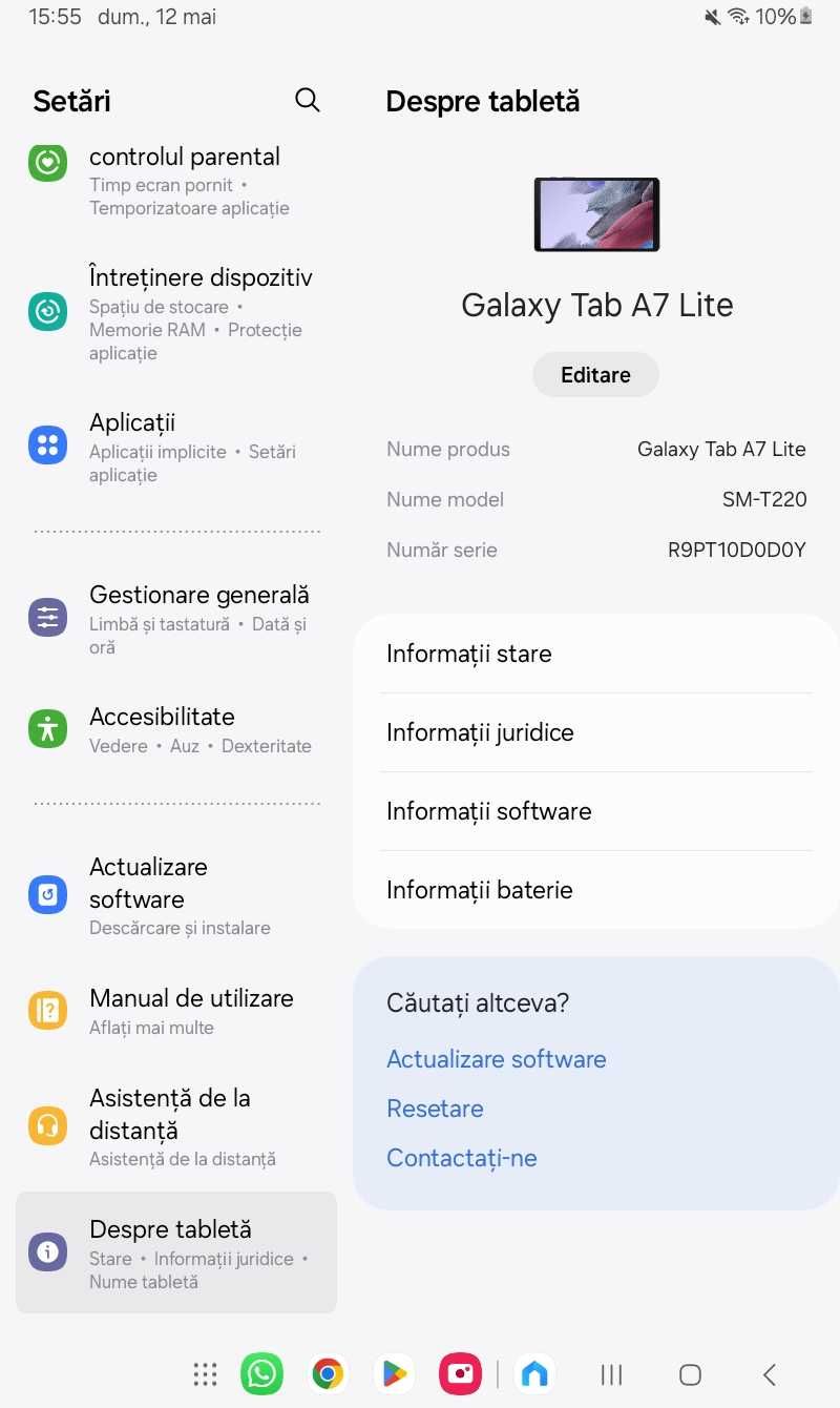 Samsung Tab A7 Lite