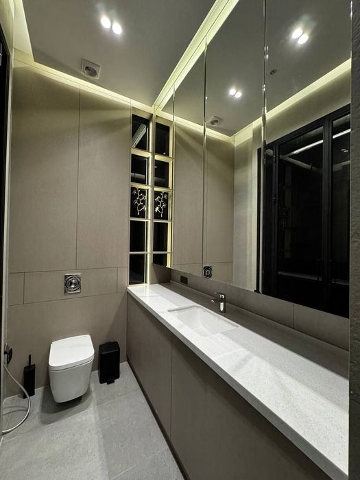 Авторский ремонт 20 этаж 3х комнатная Nest One Tashkent City 74м²