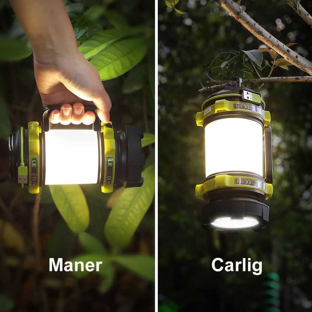 Lanterna camping multifunctionala, LED, reincarcabila, 5 Watts, IPX-6