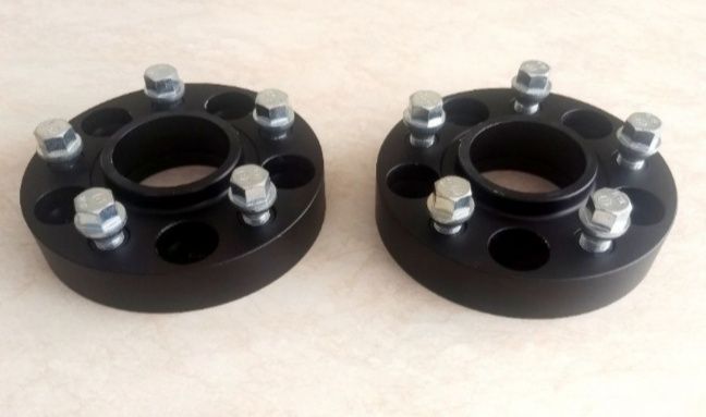 Flanse distantiere BMW 30 mm cu prindere Dubla -Prezoane Incluse