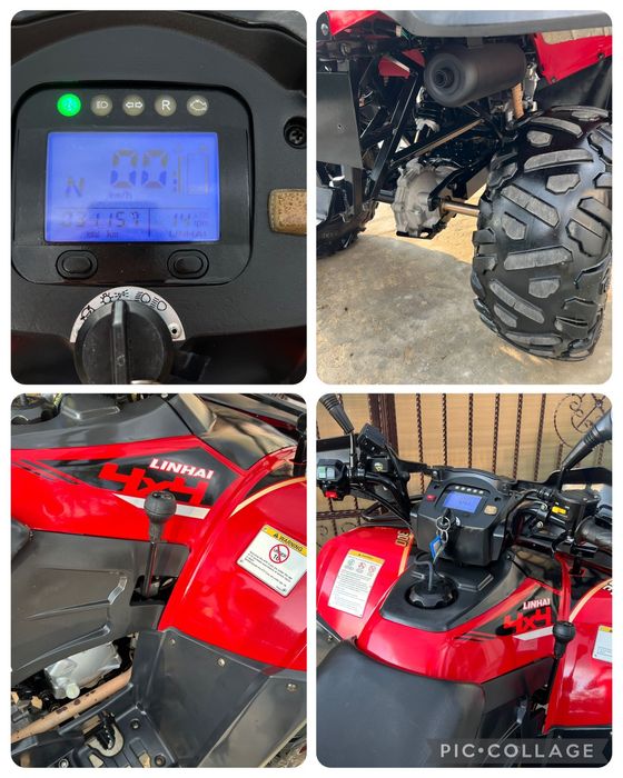 ‼️ Atv Linhai 300 Dragon Fly 4x4 impecabil ‼️