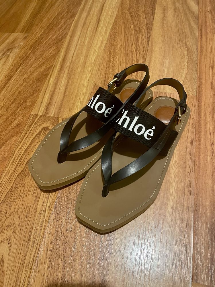 Sandale Chloe Whoody Logo Strap