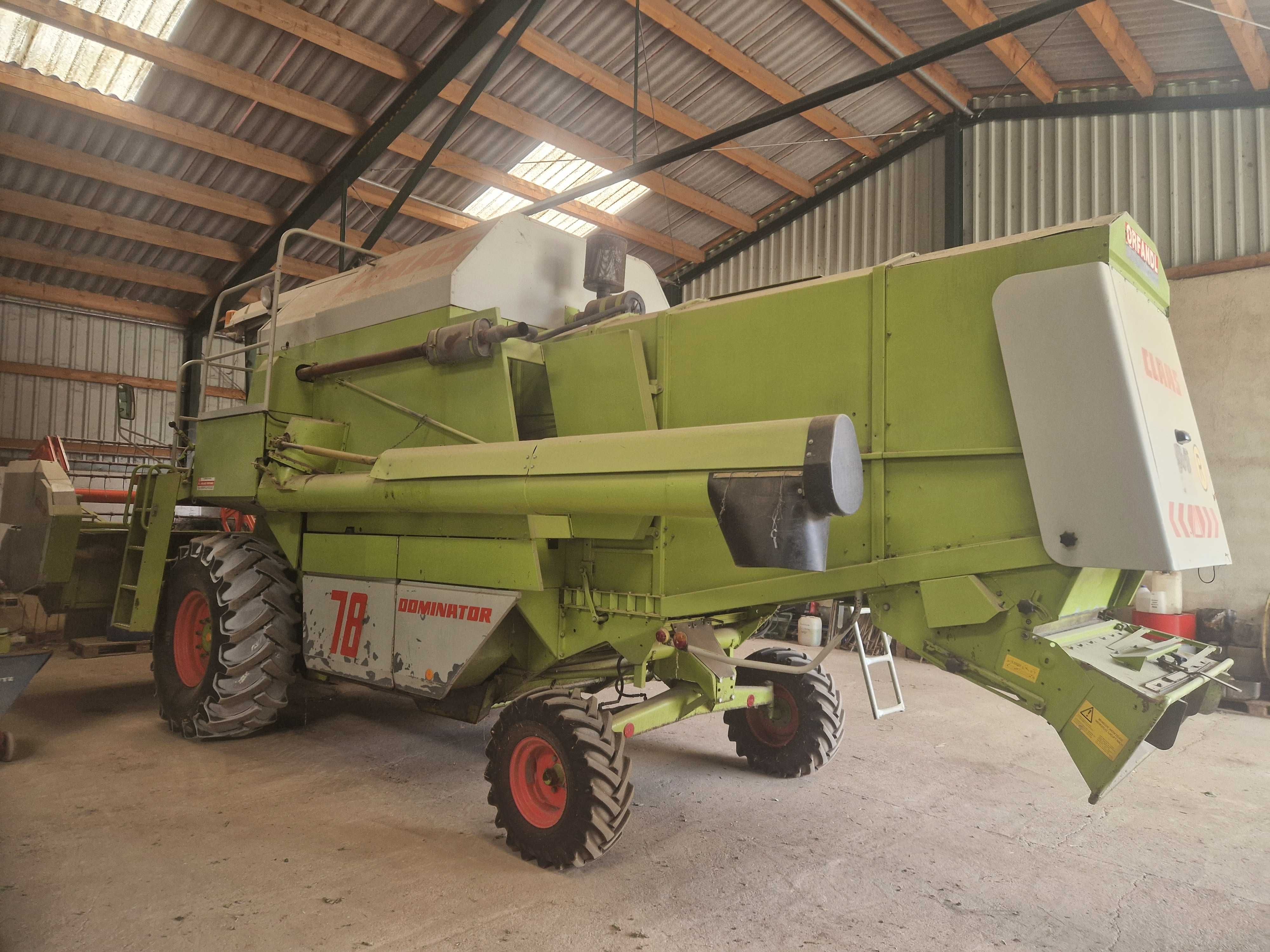 Combina Claas Dominator 78