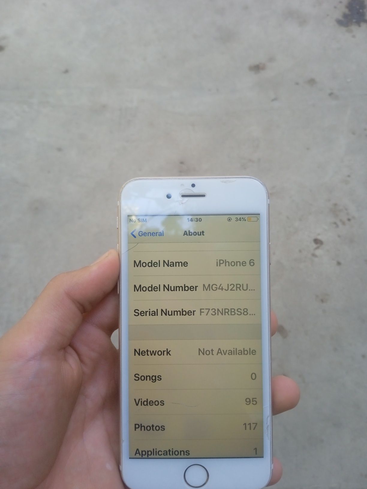 Iphone 6 64gb 100% yonkus