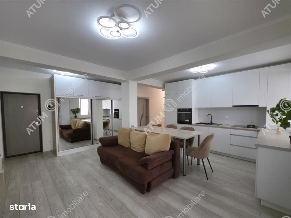 Apartament cu 3 camere si balcon in Sibiu zona Shopping City Sibiu