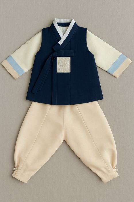 Традиционный ханбок для мальчика (4–6 лет)