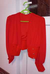 Bluză roşie mărime universală 110 Lei