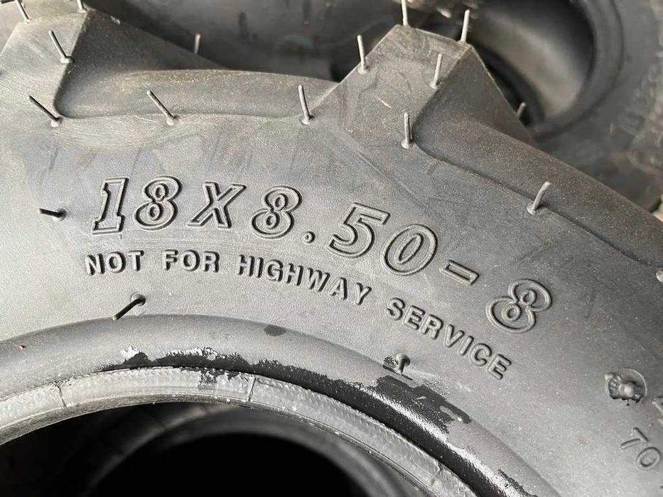 Anvelope noi BKT 18x8.50-8 de tractor gazon tractiune