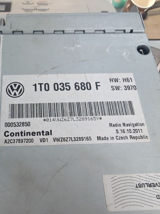 Оригинална навигациа за Vw RNS510