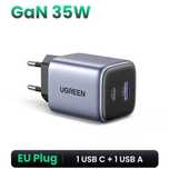 Висококачествено USB зарядно UGREEN, 35W, GAN технология