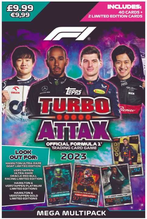 Turbo Attax 2023/22/21  Fomula 1