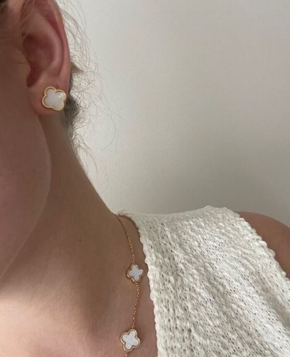 Bijuterii copie Van Cleef & Arpels bratara colier si cercei autiu
