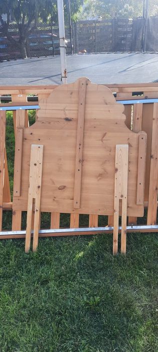 2 buc tablie pat - lemn masiv