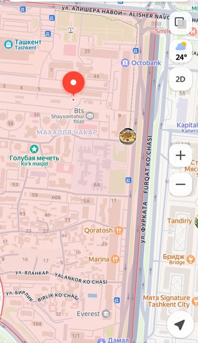 *1 хона 2 хона килинган. 50 м². Коратош
